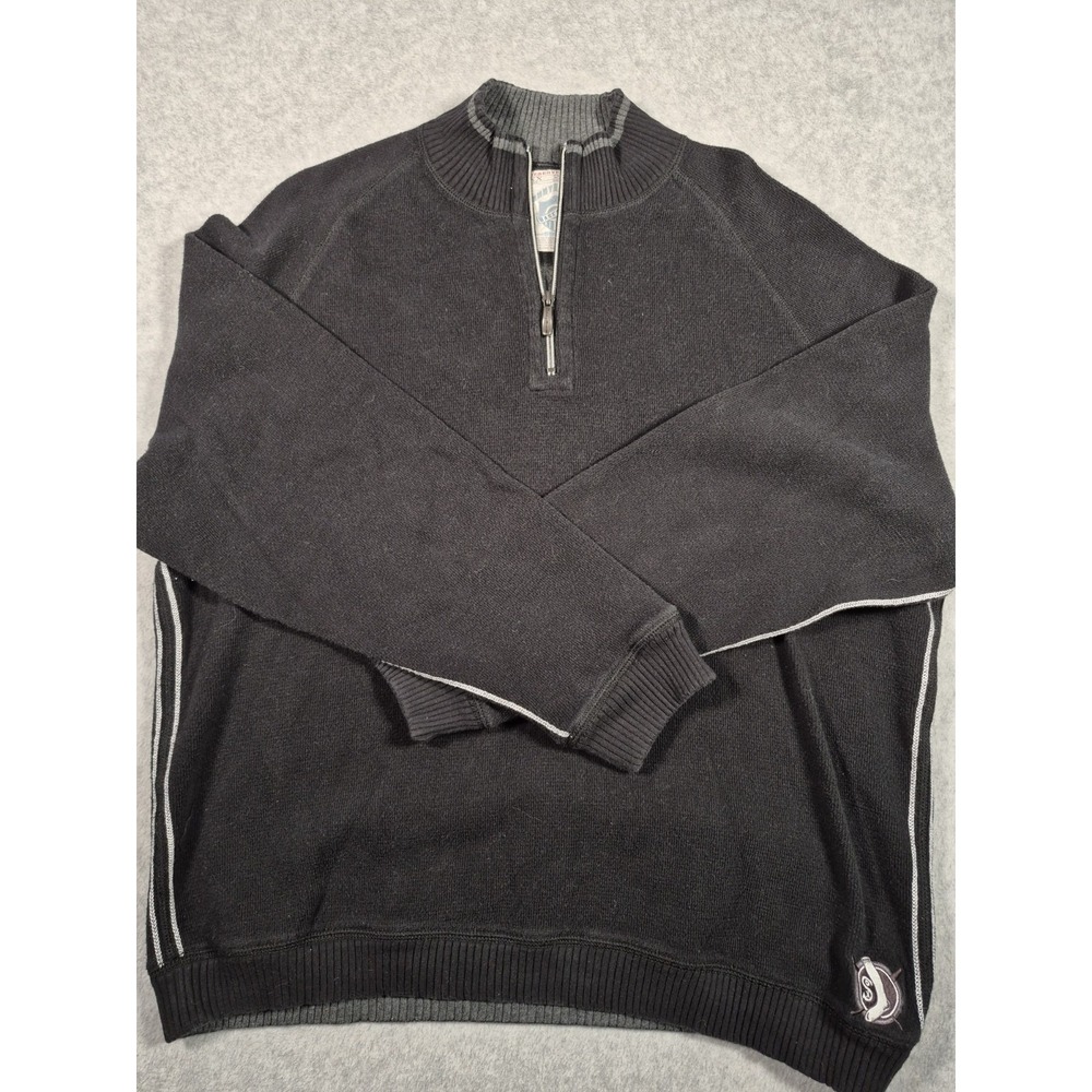 Tommy Bahama MLB Chicago White Sox "Reserved Seat"‎ 1/4 Zip Mock Neck LARGE